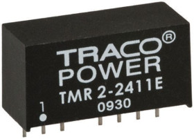 Przetwornica DC-DC, 2W, Uwe 36 → 75 V DC, Uwy 5V dc, Iwy 400mA, TRACOPOWER