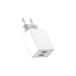 XO ładowarka sieciowa L65 2xUSB 2.4A biała GSM103077 T-90655