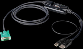 CV190-AT KVM adapter cable, VGA, DisplayPort, USB