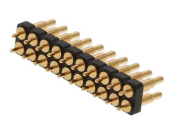 Złącze PCB 20-pinowe raster: 2.54mm 2-rzędowe RS PRO Przewlekany 12 V.