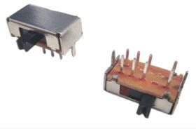 Przełącznik suwakowy 3-pozycyjny 2-obwody 13x7x8mm (5szt)