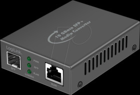 NMC003 Media converter, 10 Gigabit Ethernet, RJ45 / SFP