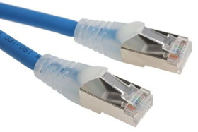 Kabel kategorii 6, Niebieski, Wtyk RJ45/męski RJ45dł.: 3m, mat. koszulki: LSZH