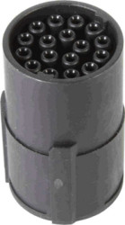 Socket insert, 17 pole for M17 round connector, 21175060000