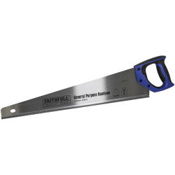 Faithfull FAISAWG22 General-Purpose Hardpoint Handsaw 550mm (22in) 8 TPI