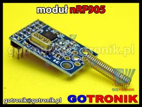 Moduł nRF905 nadajnik-odbiornik 433MHz ISM