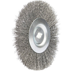 WOLF-Garten 172-006-650 Crevice Brush Metal Bristles 110mm 2 Pieces Incl. Screws