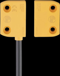 Magnetically coded sensor, switch-off distance 15 mm, flush mounting, not flush, 2 Form A (N/O) + 1 Form B (N/C), 24 V (DC), 50