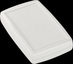 Hand-held enclosure, 97 x 60 x 19 mm, IP53, light gray