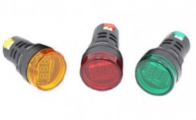 WOLTOMIERZ LED 28MM 5-30VDC ZIELONY