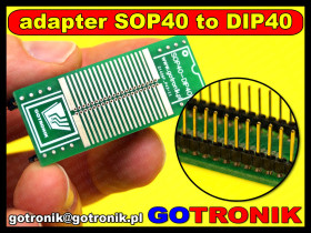 Adapter SOP40 - DIP40