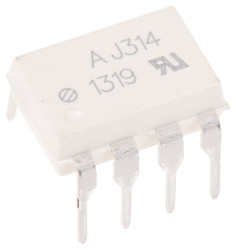 Transoptor HCPL-J314-000E IGBT, MOSFET 2-kanałowy DC DIP 8 Broadcom