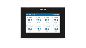 Tech St-16S Wifi - Regulator Pokojowy Wifi Do Sterowania Siłownikami...