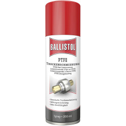 Ballistol 25607 PFTE Spray 400ml: Dry Lubrication Reduces Friction