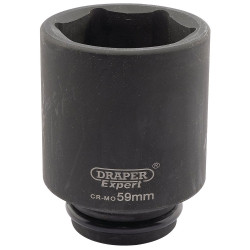 Draper Expert 05087 Expert 59mm 3/4" Sq. Dr. Hi-Torq® 6 Point Deep Impact Socket