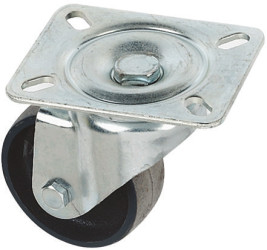 Koło samonastawne średnica kabla 130mm Płyta LAG 450kg wysokość całkowita 162mm