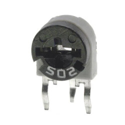 Potencjometr montażowy RM-63 - 200Ω pionowy 0,1W