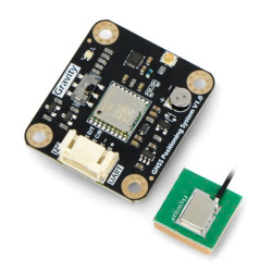 Gravity - moduł odbiornika GNSS GPS BeiDou - I2C/UART - DFRobot TEL0157