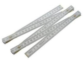 Miara drewniana składana 2 m biała Home Tools MN-80-150 /1 szt./
