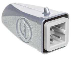 Zestaw kompletny 3+PE stykowy męski /obudowa wtyczki + wkład/ EPIC KIT H-A 3 SS MTGV M20 75009602