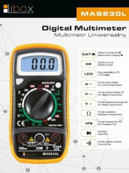 Miernik uniwersalany MAS830L LIBOX LB0164