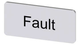 Etykieta Samoprzylepna 12,5X27mm Srebrna Czarna Inskrypcja /Foult/ Sirius Act...