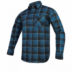 Koszula robocza BHP flanelowa Niebieska Rozmiar 41