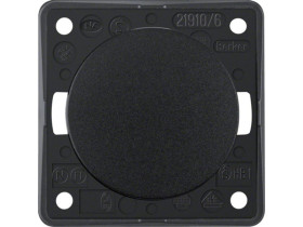 Integro Flow Wyłącznik uniwersalny czarny 936562510 HAGER