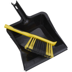 Sealey BM04HX Bulldozer Yard Dustpan &amp; Brush Set