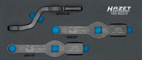 163-622/3 Striking-face box-end wrench set 163-622/3, 3 pieces, 19 - 24