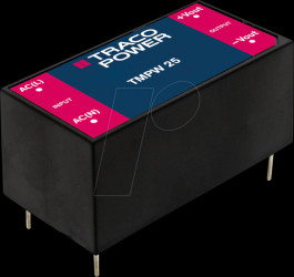 TMPW 25-115 AC/DC power supply TMPW, 25 W, 85-305 VAC/15.0 VDC, encapsulate