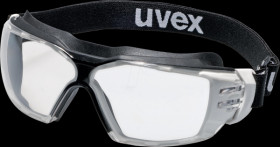 9309275 uvex pheos cx2 sonic wide-vision goggles, clear, supravision ext