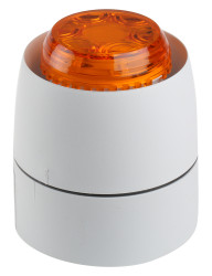 Zestaw sygnalizatorów akustycznych i lamp sygnalizacyjnych 18 → 35 V dc Pomarańczowy DC Montaż ścienny 93dB