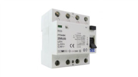 25A 30Ma 4P 10Ka Typ B Rcd/Rccb Wyłącznik Różnicowoprądowy Sez 8866