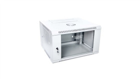 Szafa Krosowa Wisząca Dzielona 19 Cali 6U 600X368x550 Szara Dn-Wd19 06U/550