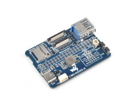 Waveshare Nano Base Board (A) for Raspberry Pi Compute Module 5, Same Size As The CM5