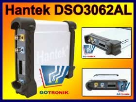 Oscyloskop cyfrowy USB DSO3062AL 2 x 60MHz + generator funkcyjny DDS + 16 kanałowy analizator stanów logiczncyh