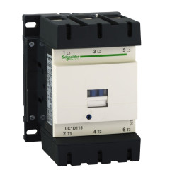 Stycznik Schneider Electric styki: 3 115 A 1 NO + 1 NC LC1D1156MD