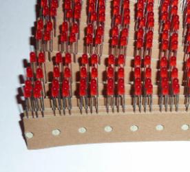 Dioda LED 3mm czerwona Kingbright 40mcd