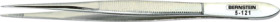 Precision tweezers, insulated, steel, 120 mm, 5-121