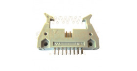 16 Pole Straight Latched IDC Plug (3011-16C00SY1A) - Oupiin