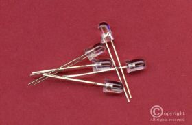 5mm ŻÓŁTA PRZEŹROCZYSTA 4,5lm DIODA LED (5 SZT.) (LED05Y-4LM)