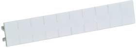 Etykieta przekaźnika, Pusty pasek znacznika identyfikacyjnego, do użycia z: Seria CNL, Plastik