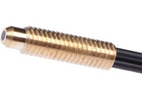 Czujnik odbiciowy światłowodowy 2m 24dł M6x0.75 fi4.5 wyjście osiowe LT208157