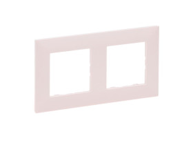 NILOE STEP Ramka 2 podwójna pudrowy róż 863292 LEGRAND