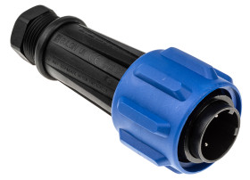 Złącze wielostykowe przemysłowe 2-pinowe Montaż na kablu Wtyczka Bulgin