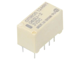 Przekaźnik: elektromagnetyczny DPDT Ucewki: 3VDC 0,5A/125VAC G6SU-2 3VDC