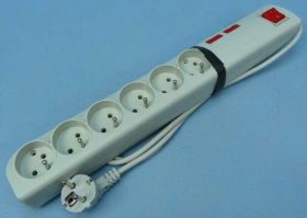 ELGOTECH 6xGN.SIEĆ+WYŁ.1,5mb SZARY