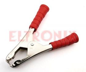 KROKODYLEK 50A KARBOWANY CZERWONY