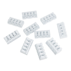 10 sztuk Kostka z Dźwignią Szybkozłączka 5x0.75-2.5mm2 450V VDE DGN 10-DG238-10.0-05P